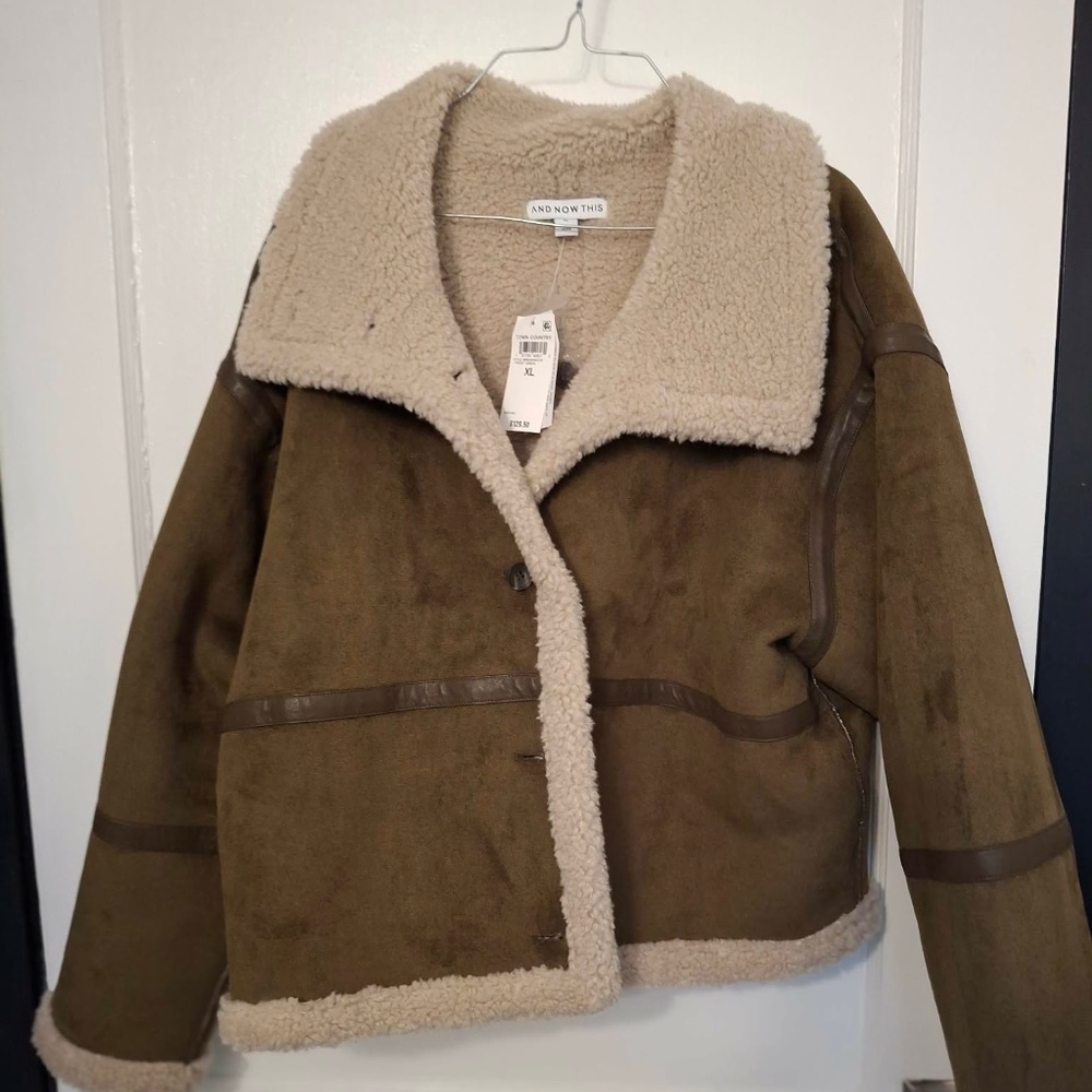 NWT Green Anorak Jacket
